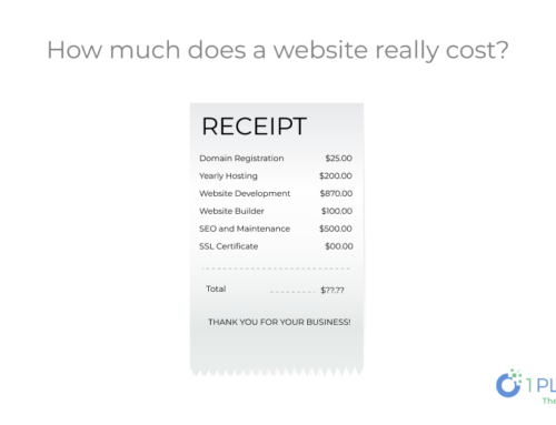 How much does a website really cost? Let’s look at the numbers